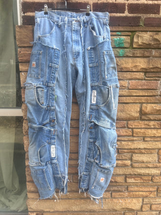 Got The Code Custom Denim Chaps - The Vault by Sacha