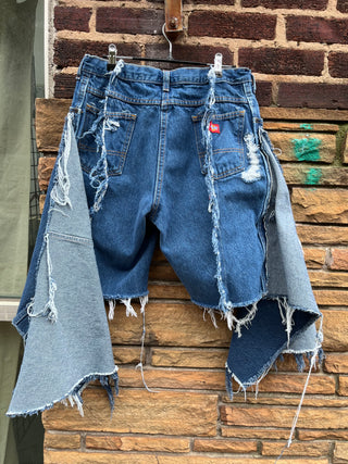 Custom Distressed Dickies Bermuda Chaps - The Vault by Sacha