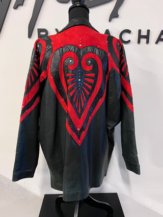 Chrome Hearts Leather & Suede Jacket - The Vault by Sacha