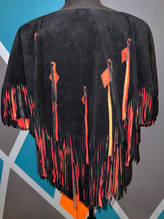 Double The Fringe Poncho - The Vault by Sacha