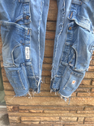 Got The Code Custom Denim Chaps - The Vault by Sacha