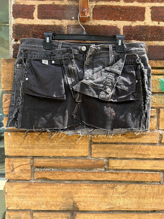 Inside Out Black Custom Denim - The Vault by Sacha