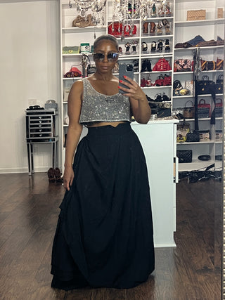 Black Drape Pants - The Vault by Sacha