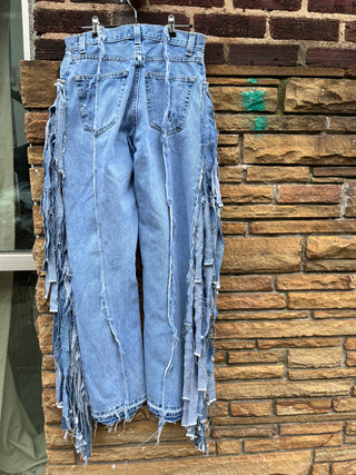 Custom Fringe Open Knee Chaps - The Vault by Sacha