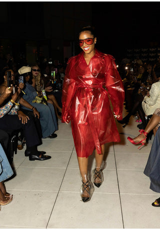 Cherry Rain Coat - The Vault by Sacha