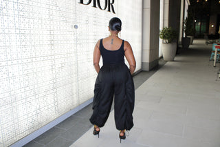 Runched Drawstring Joggers - The Vault by Sacha