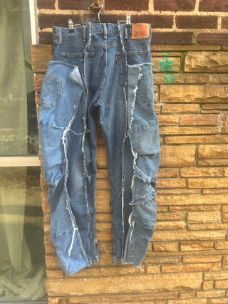 Custom Multi Denim Blues Chaps - The Vault by Sacha
