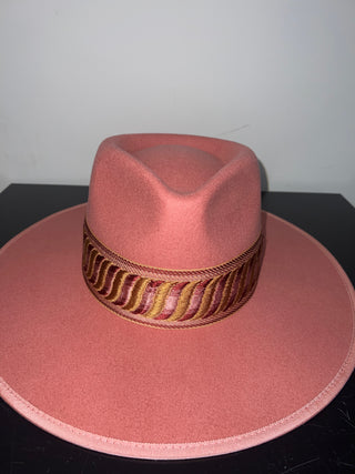 Flamingo Brim Fedora - The Vault by Sacha