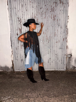 Custom Bermuda Flap Shorts - The Vault by Sacha