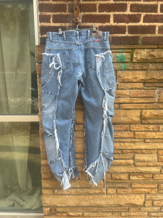 Custom Rustler Denim Chaps - The Vault by Sacha