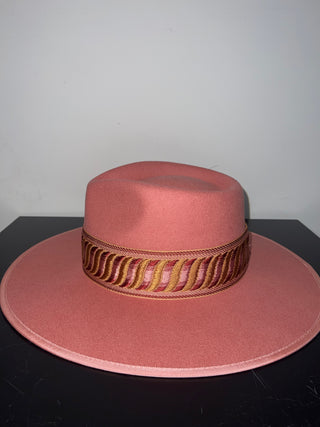 Flamingo Brim Fedora - The Vault by Sacha