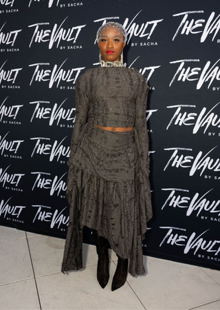 Drape Distressed Skirt Set - The Vault by Sacha