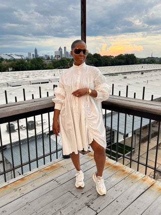 Sky Club Shirt Dress - The Vault by Sacha