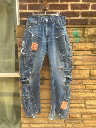 Custom Levi’s Dark Denim Chaps - The Vault by Sacha