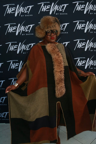 Empress Fur Kimono/Poncho 10/30 - The Vault by Sacha