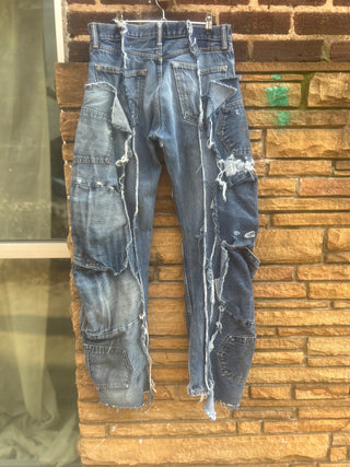 Custom Levi’s Dark Denim Chaps - The Vault by Sacha