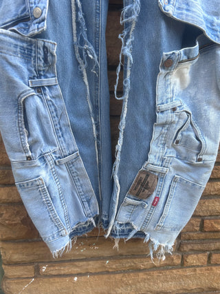 Custom Light Blue Wrangler Chaps - The Vault by Sacha