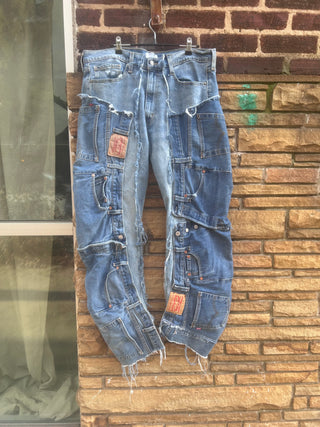 Custom Two Tone Levi Chaps - The Vault by Sacha