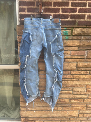 Custom Two Tone Levi Chaps - The Vault by Sacha