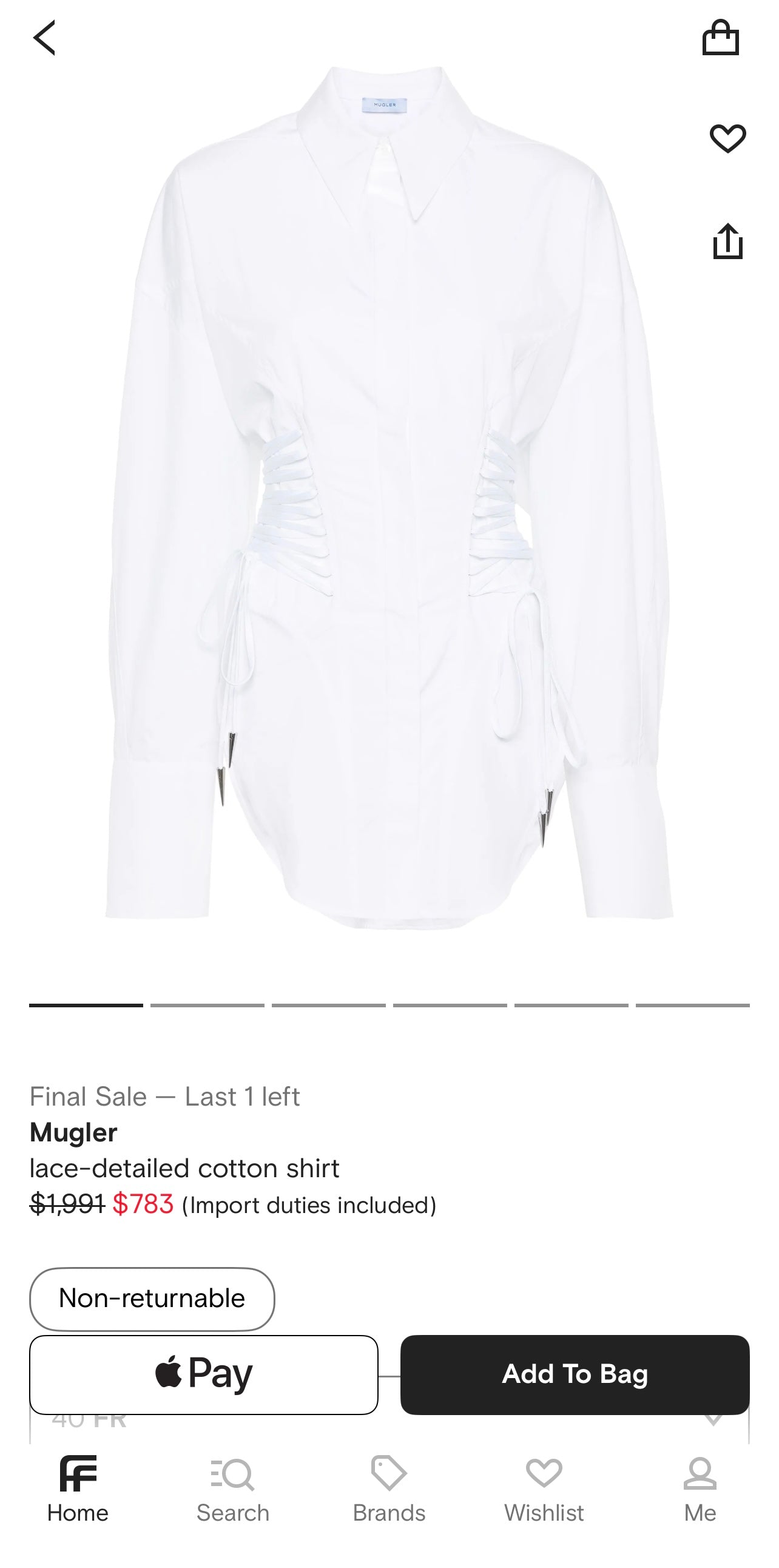 Lace Detailed Corset Shirt - The Vault by Sacha