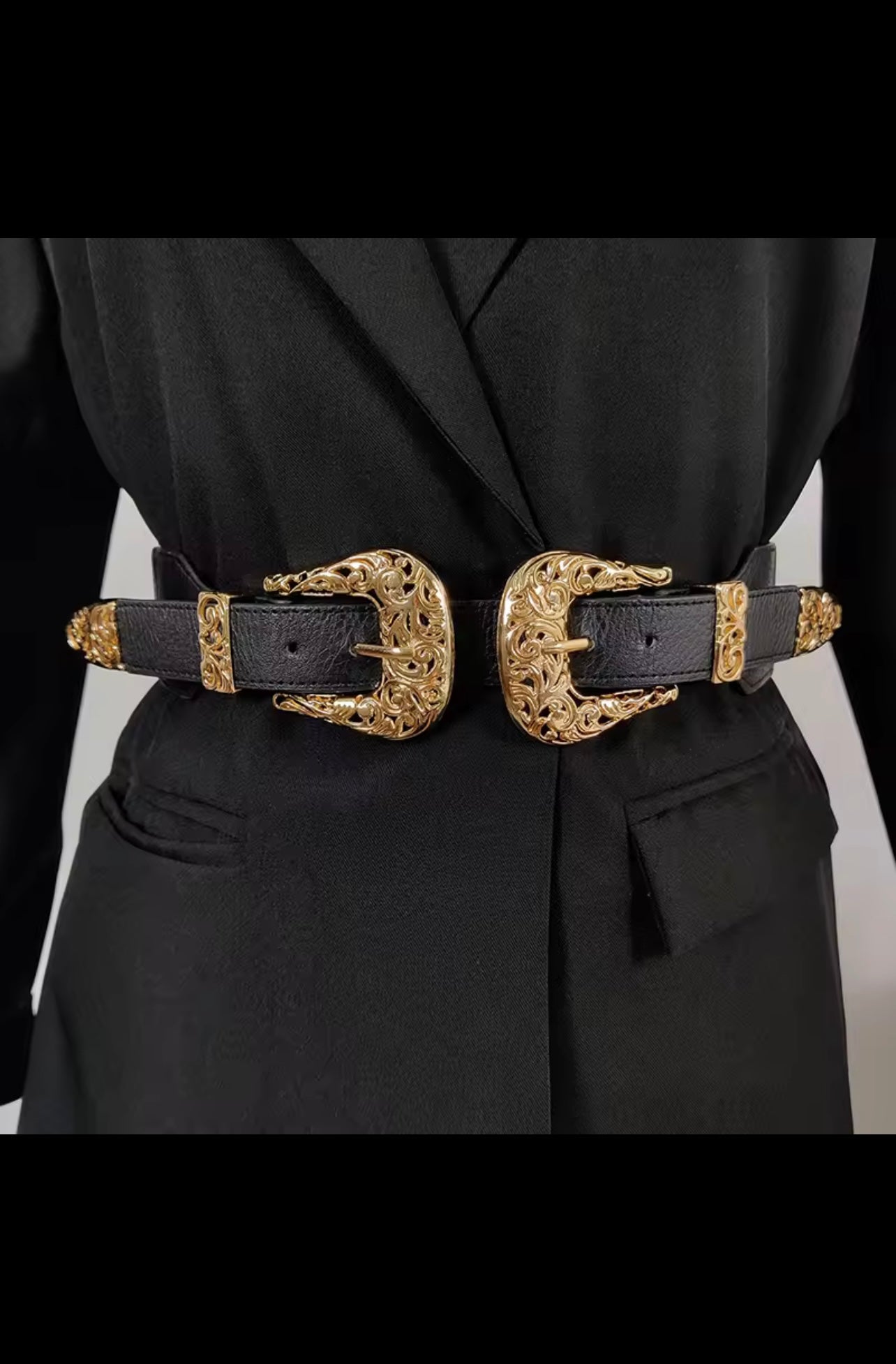 Double Buckle Waist Belt - The Vault by Sacha