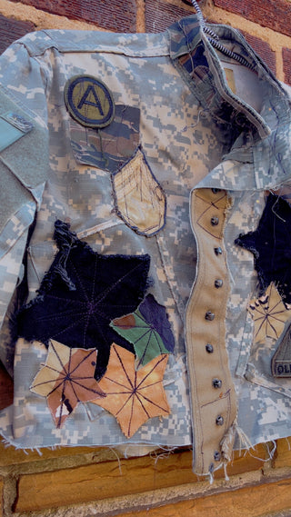 Custom Digital Camo Studs Jacket