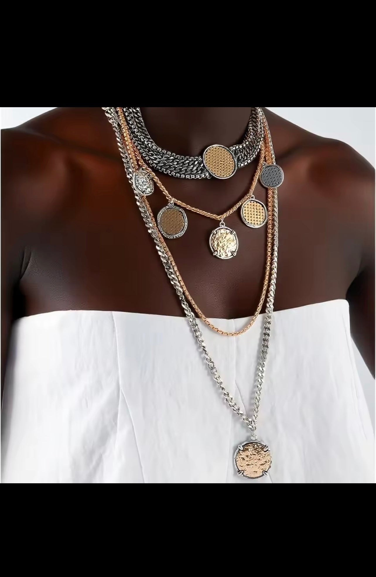 4 Layer Necklace - The Vault by Sacha