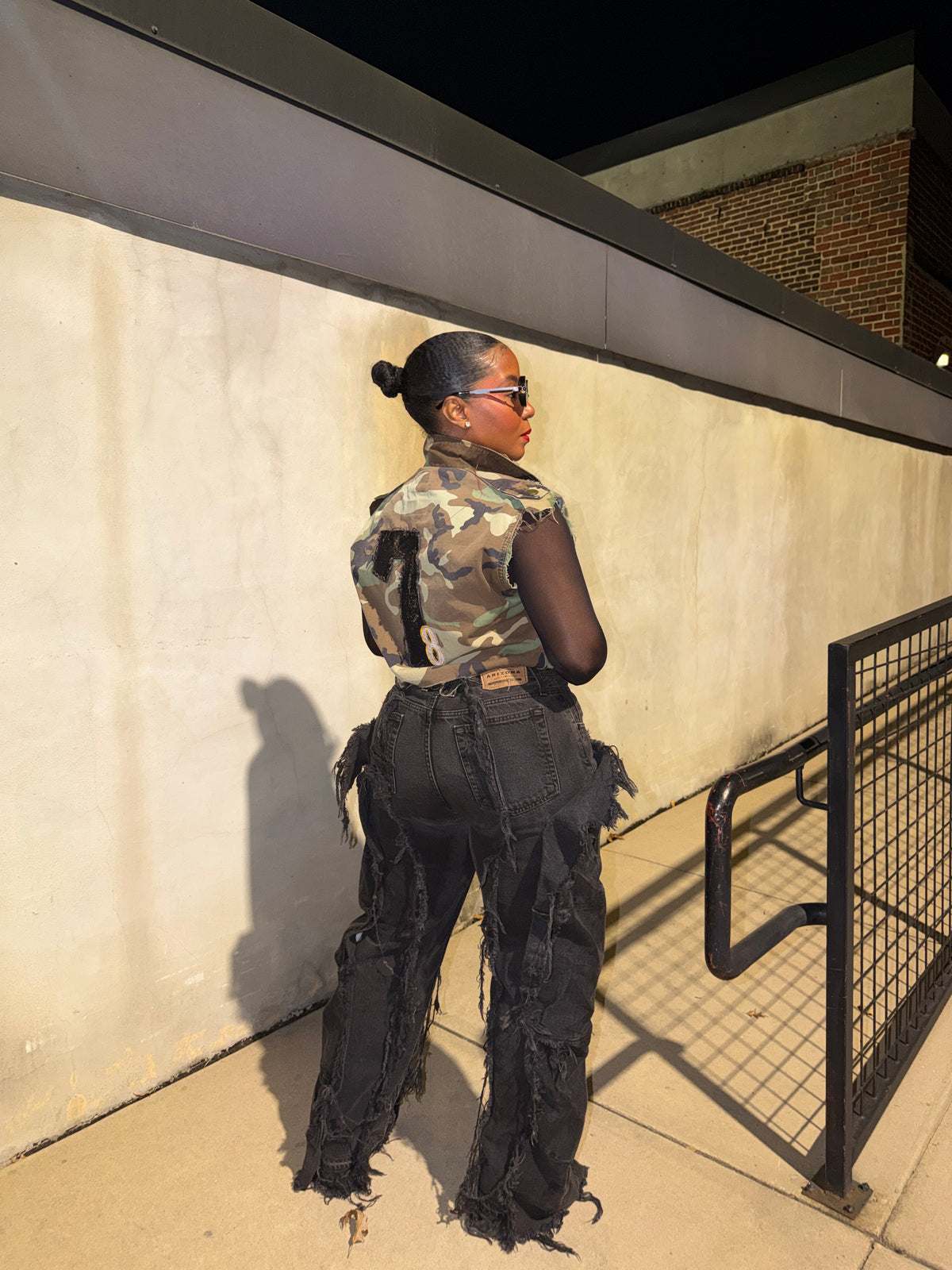 Custom Reworked Denim Jean - The Vault by Sacha