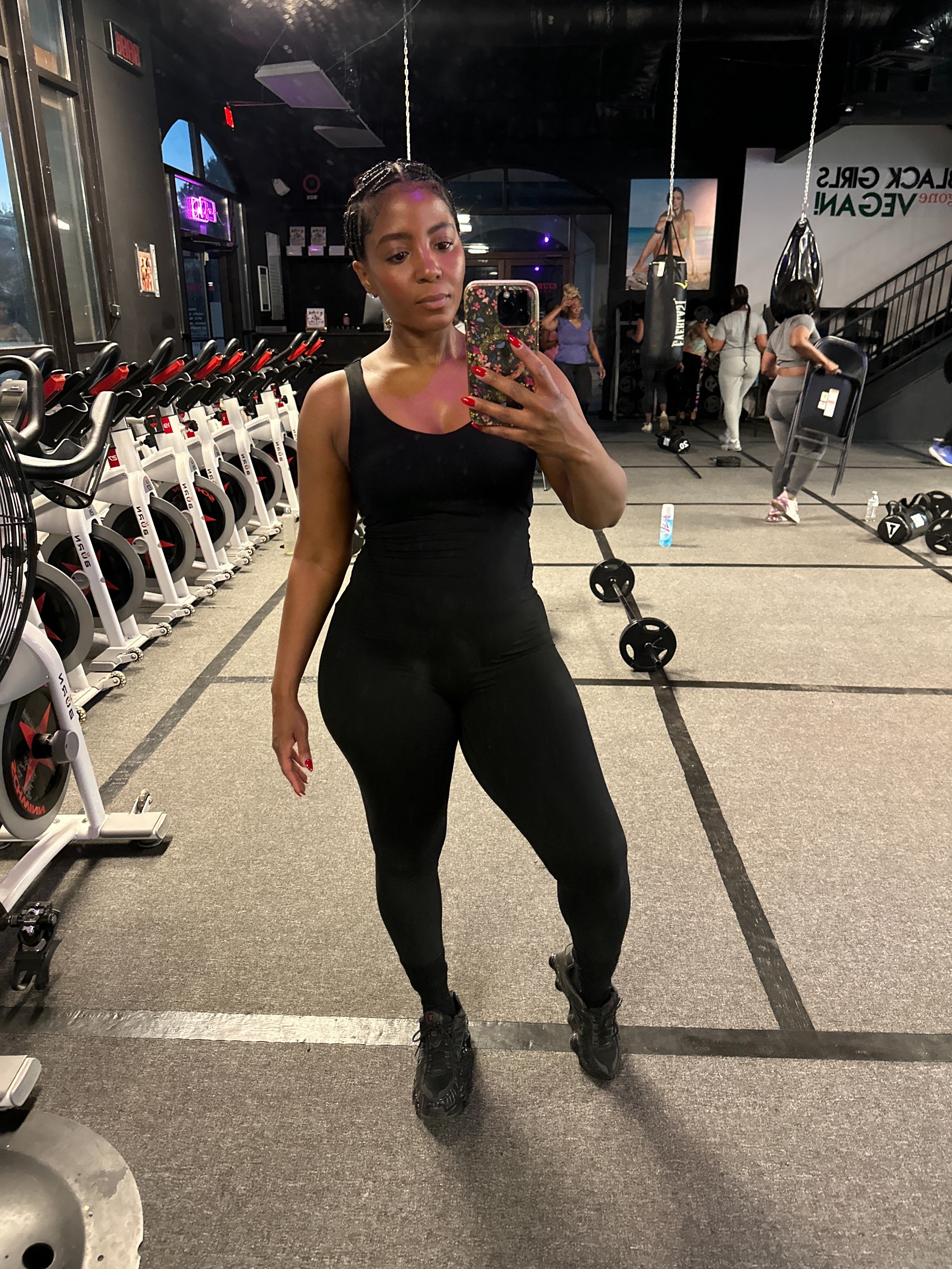 Black Workout Bodysuit - The Vault by Sacha