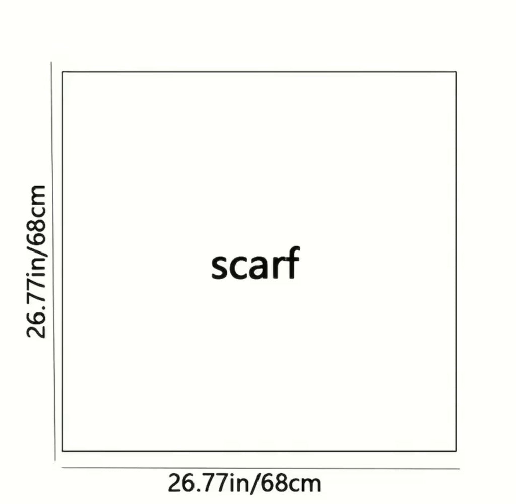 XL Printed Scarf