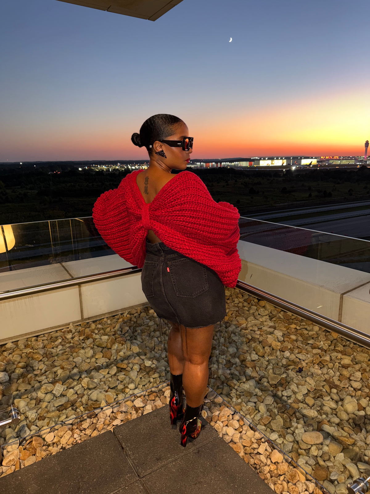 Scarlet Muse Convertible Knit Top