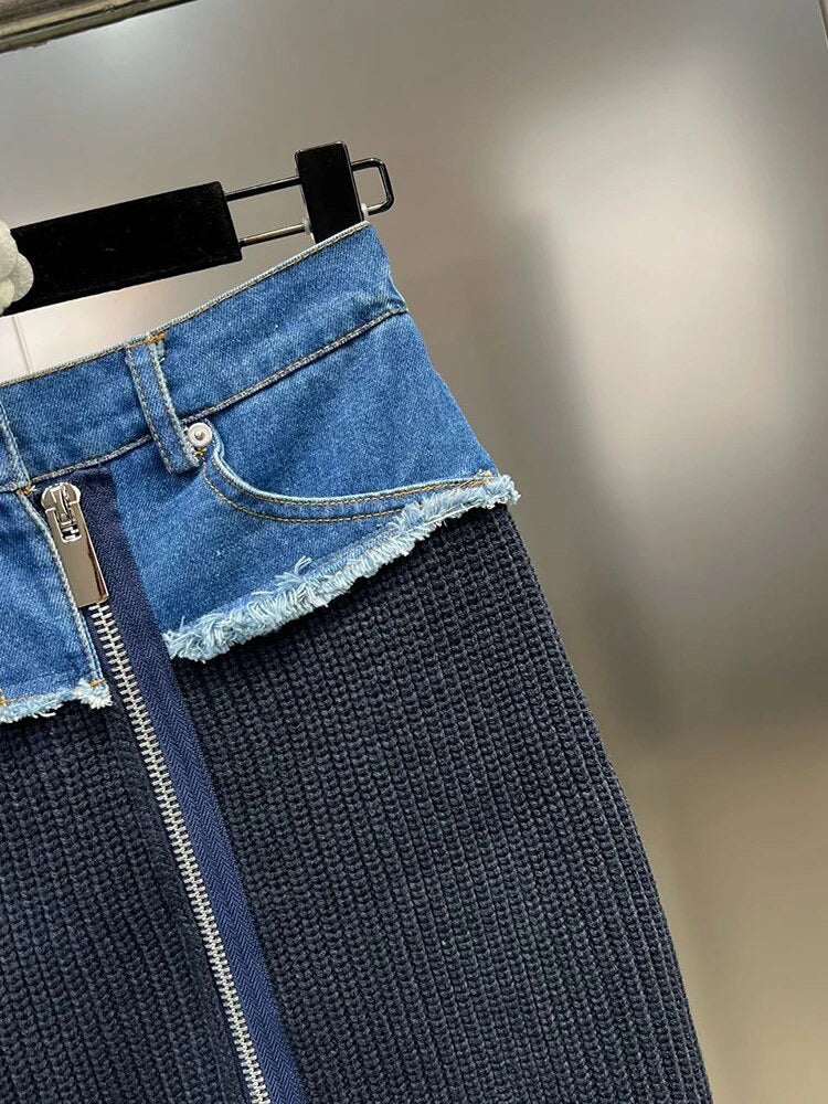 Zipper Sweater Skirt Set-Sold Separately- Choose Sizes - The Vault by Sacha