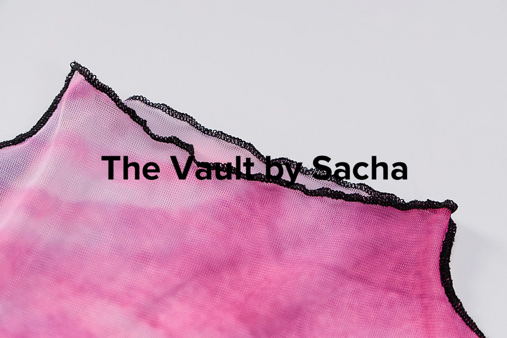 Watercolors Sheer Dress - The Vault by Sacha