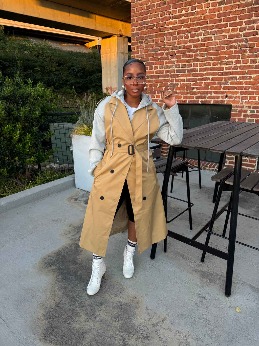 Uptown meets Downtown Trench - The Vault by Sacha
