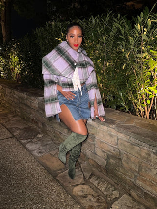 Pretty Please Cropped Fur Jacket