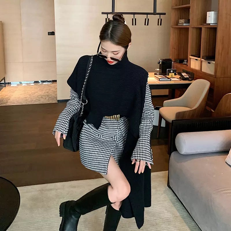 Knit Turtle Neck Vest | One Size | FINAL SALE - The Vault by Sacha