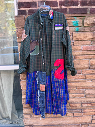 Royal Plaid 2 Duster - The Vault by Sacha