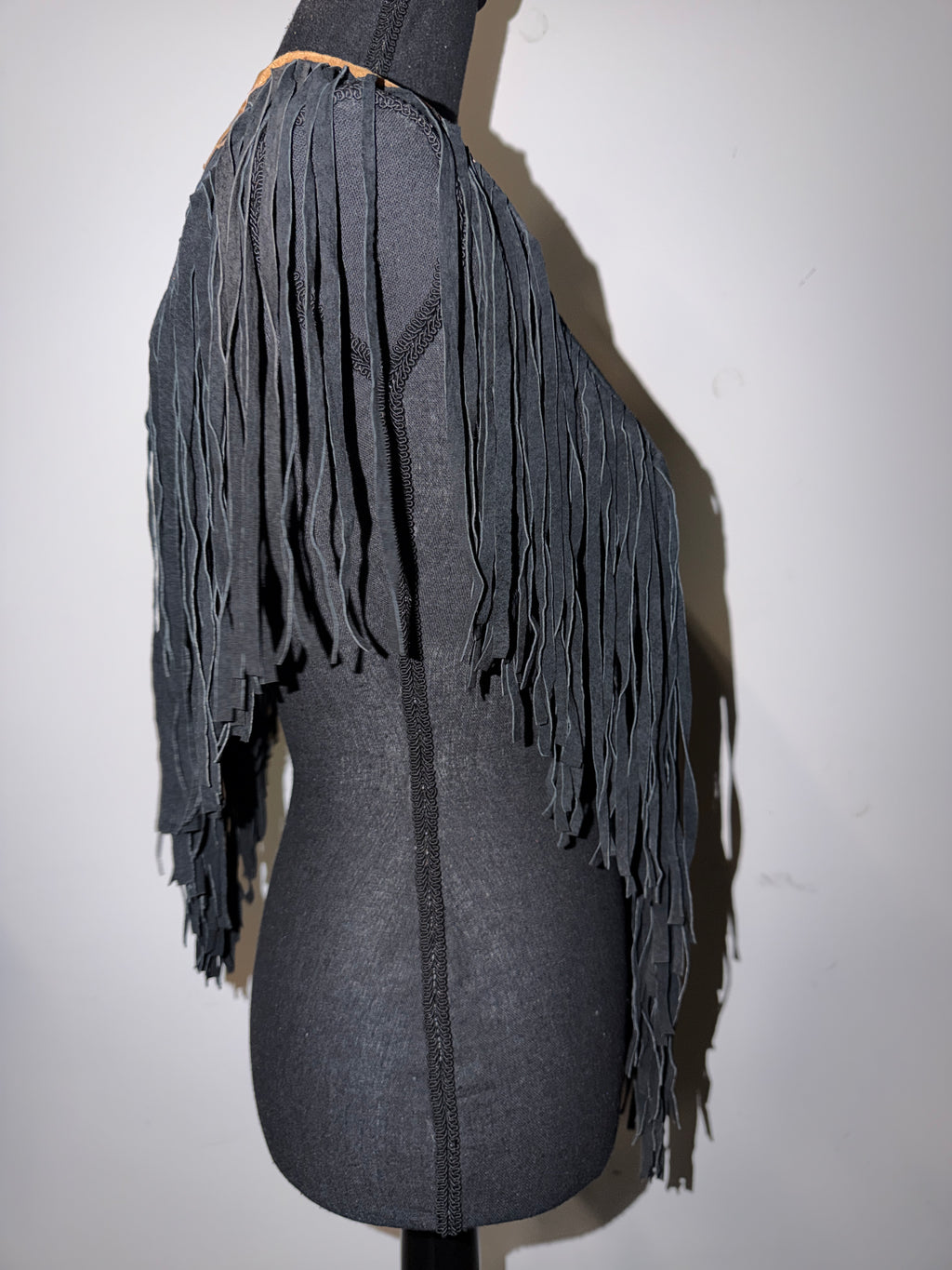 Caramel Drip Poncho