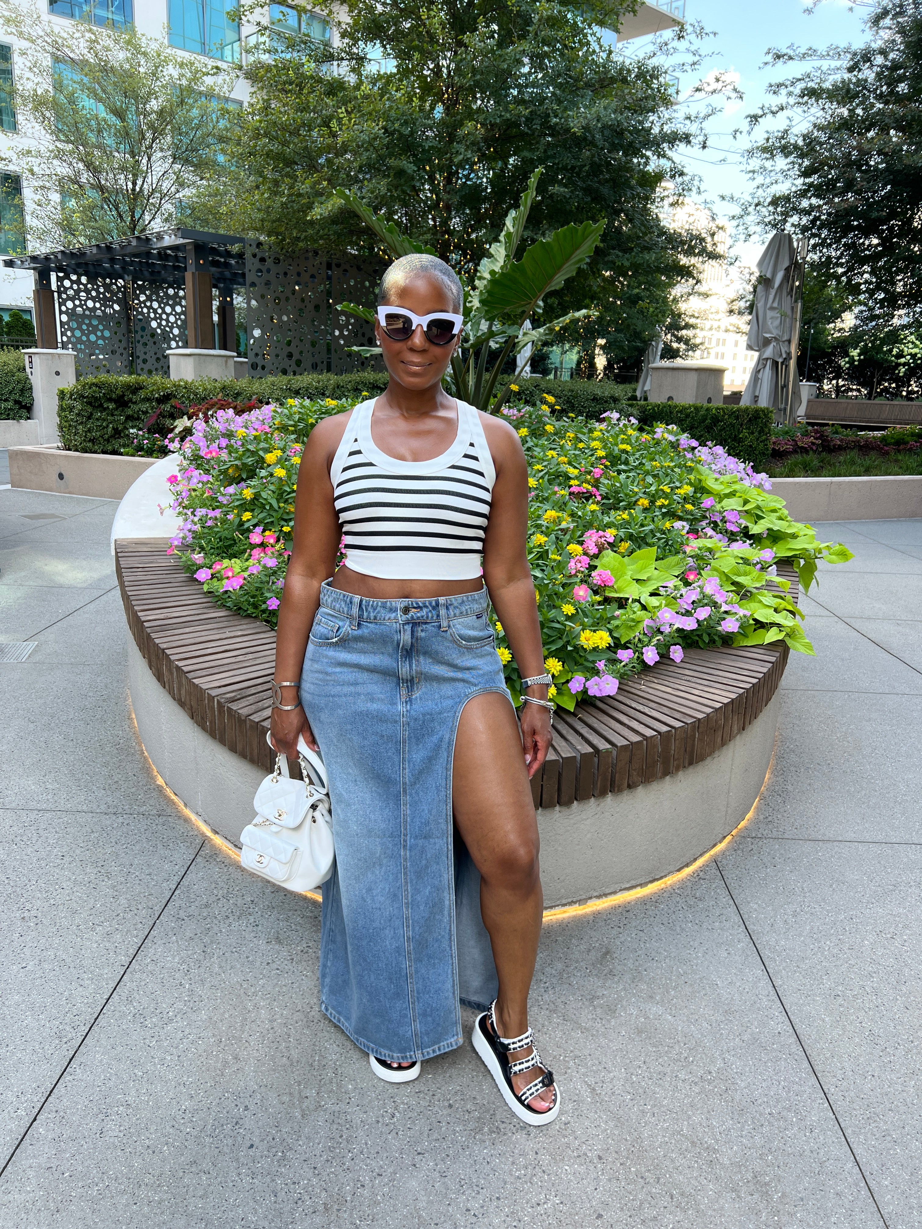 Show off Denim Skirt - The Vault by Sacha