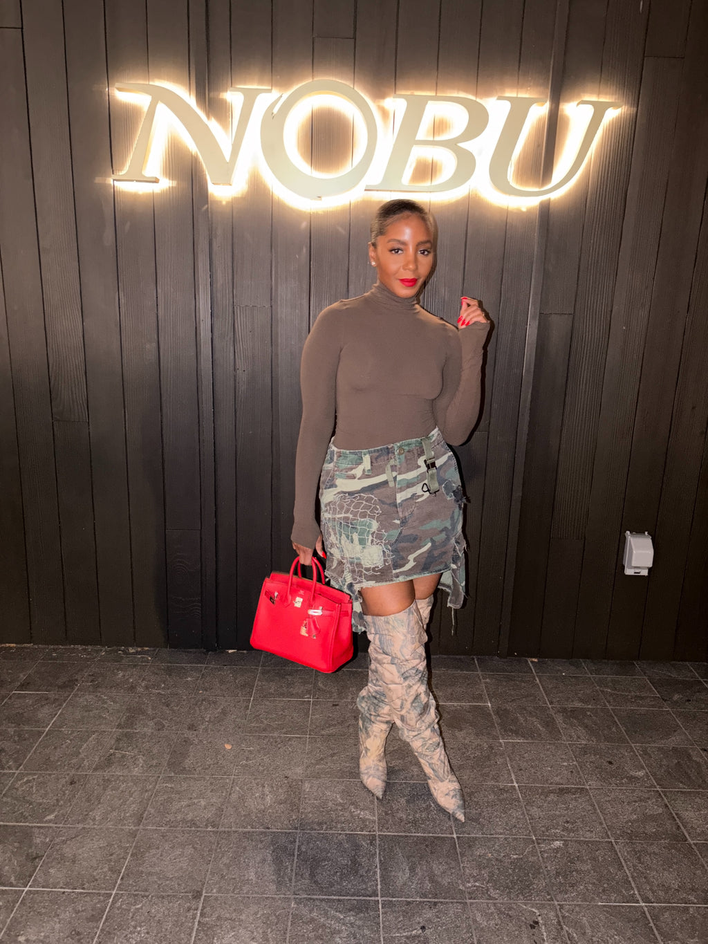 Custom Cargo Mini Skirt - The Vault by Sacha