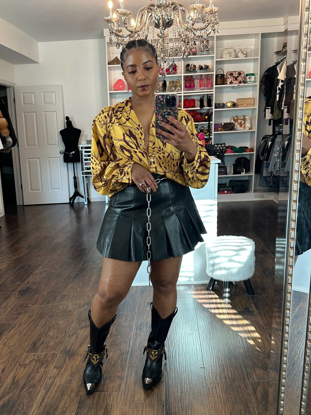 Chain Blouse - The Vault by Sacha