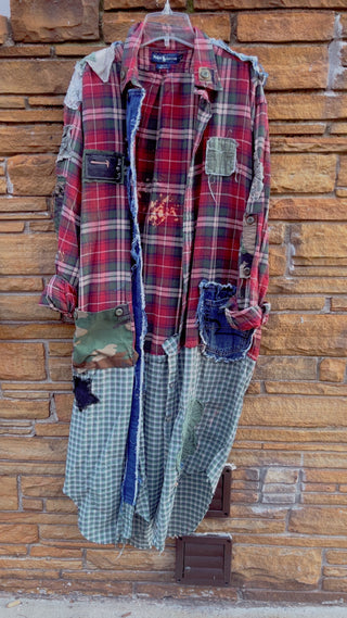 Ralph Lauren Multi Plaid Duster - The Vault by Sacha