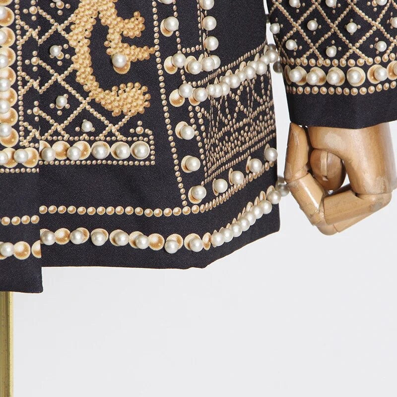 Pearl Embellished Blazer | FINAL SALE - The Vault by Sacha