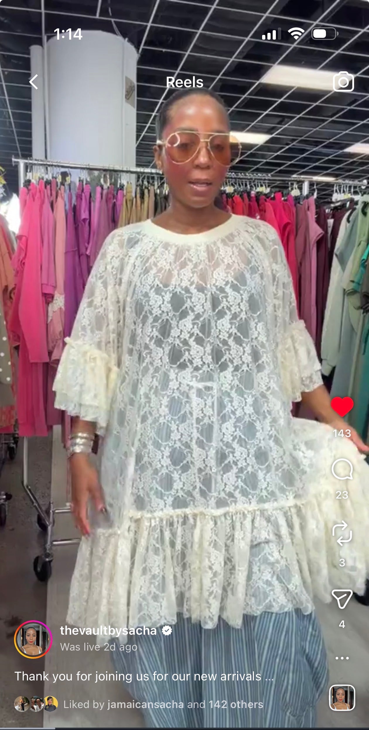 The Heirloom Lace Tunic - PREORDER 08/05