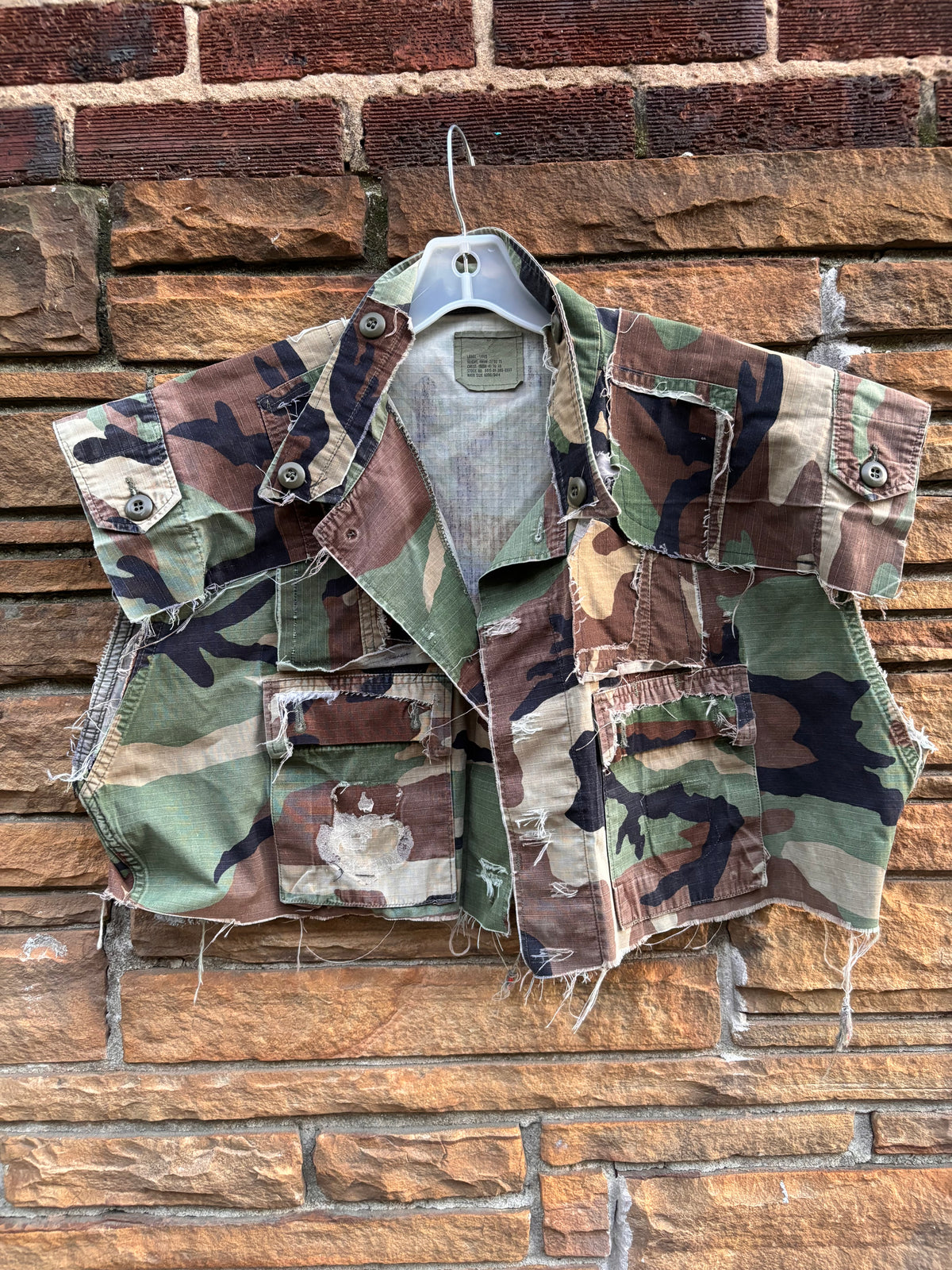 Reworked Custom Camo Vest - The Vault by Sacha