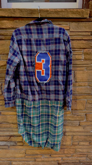 Custom Sonoma 3/5 Multi Plaid Duster