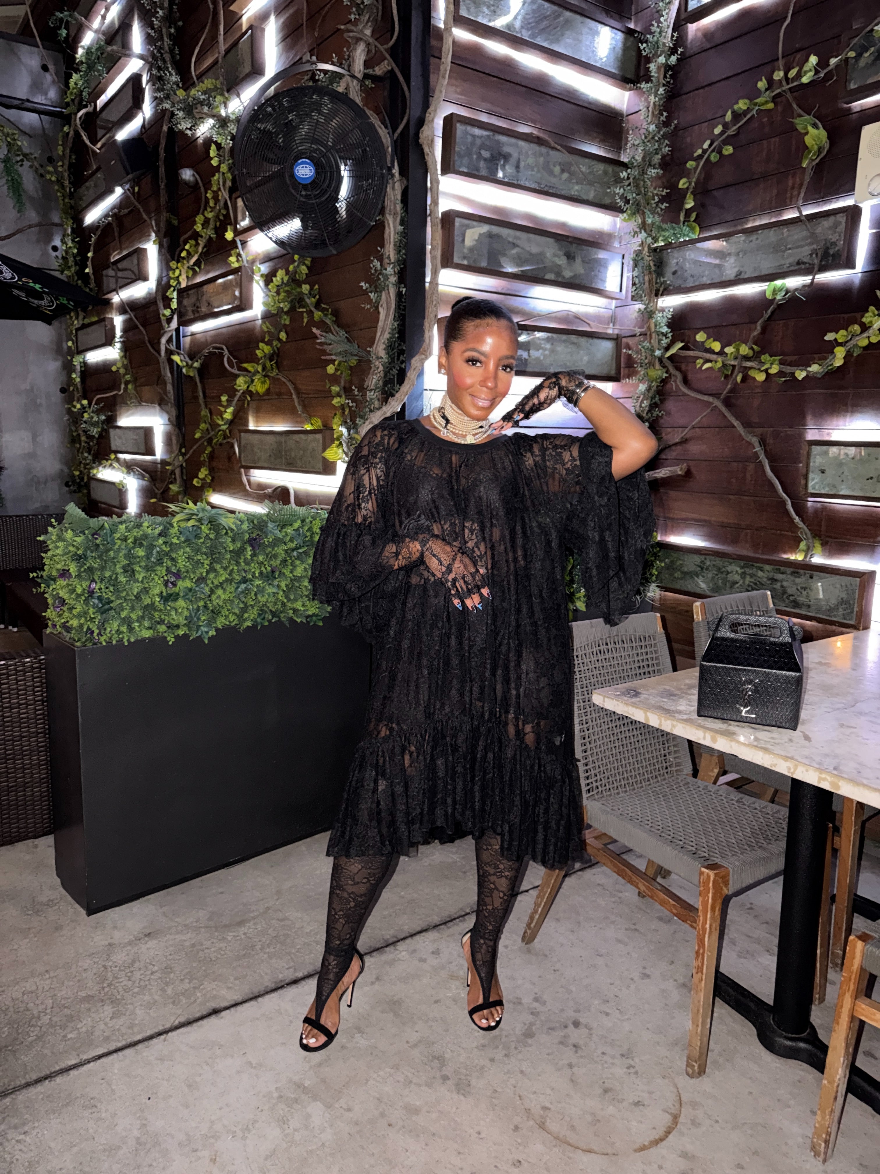 Black Lace Heirloom Dress