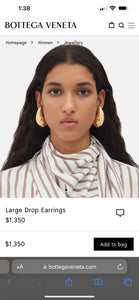 Droplet earrings