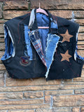 Custom Vintage Brave Combat Star Crop Blazer - The Vault by Sacha