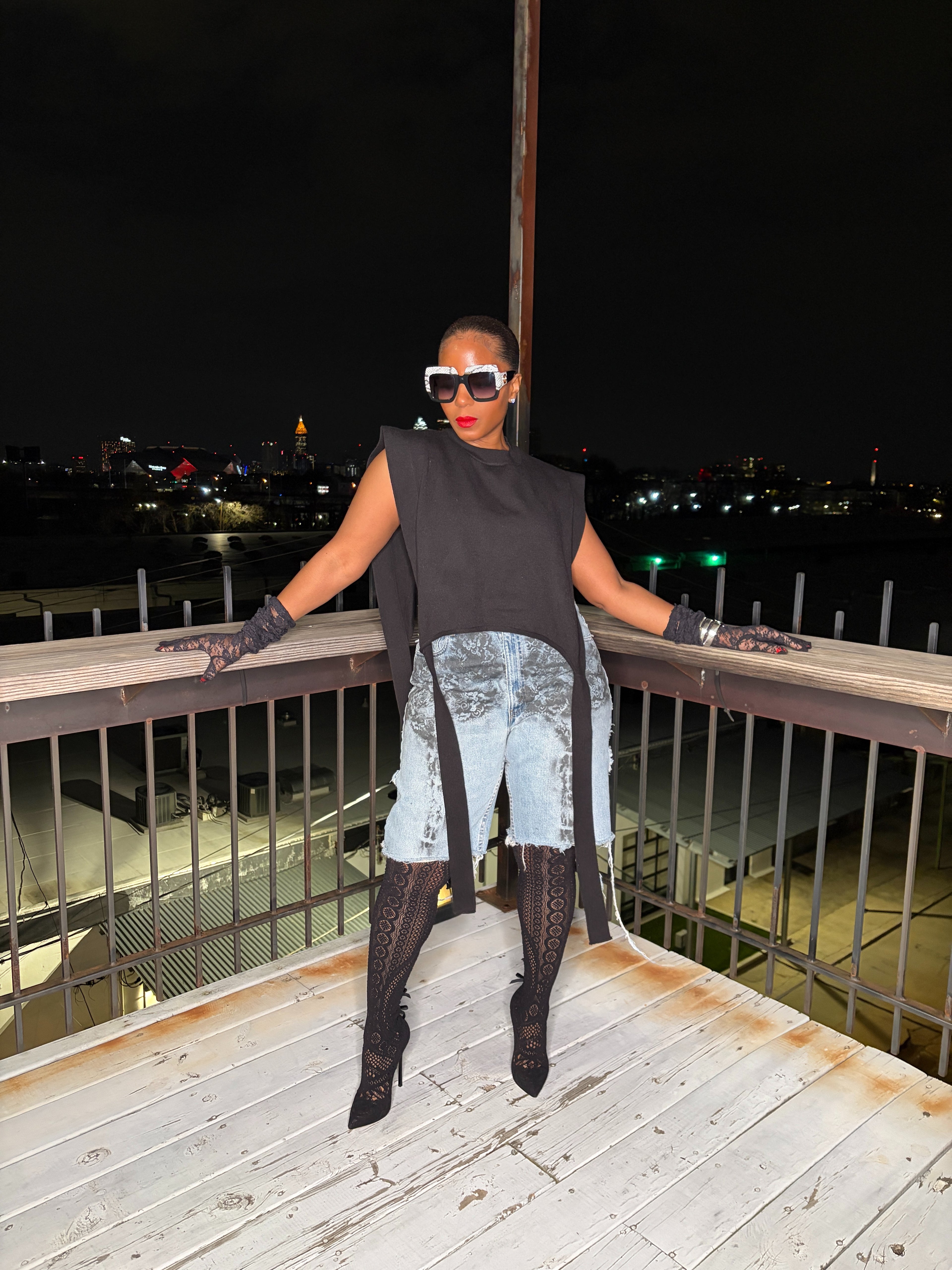 Edge Theory Knit Vest - The Vault by Sacha